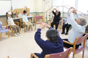 集団での運動向上訓練